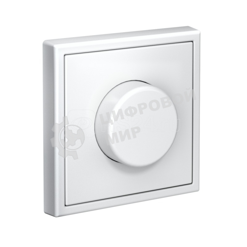 Светорегулятор поворотно-нажимной (диммер) ArtGallery LED RC 400Вт механизм бел. SE GAL000123