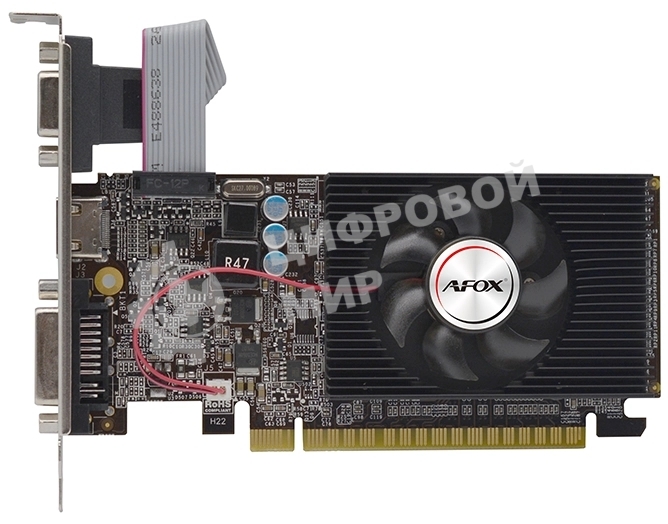 Видеокарта AFOX GT610 2Gb DDR3 NVIDIA Geforce PCIE16 AF610-2048D3L7-V6