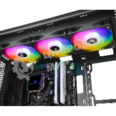 Система жидкостного охлаждения Thermalright Frozen Prism 360 ARGb Soc-AM5/AM4/1151/1200/2066/1700 черный 4-pin 27dB Al Ret (F-PRISM-360-BL-ARGb)