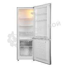 Холодильник Hyundai CC2051SL серебристый двухкамерный 129/64 л морозилка снизу, капельная система