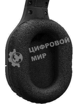 Беспроводные/проводные наушники Digma BT-18 черный, накладные, Bluetooth + проводной, складная конструкция, до 10 ч