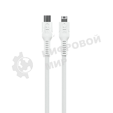 Кабель MORE CHOICE (4620202553713) K65ia 2м USB 3.0A PD 27W для Lightning ng 8-pin - 2 м, белый
