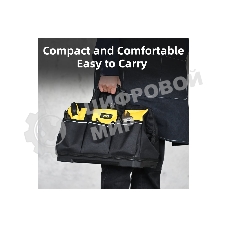 Сумка для инструментов с жестким пластиковым дном Deli DL586120