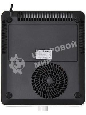 Плита настольная электрическая Hyundai HYC-0105 белый стеклокерамика