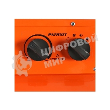 Тепловентилятор Patriot PT-R 24, оранжевый/черный, 24 кВт, 380В, терморегулятор