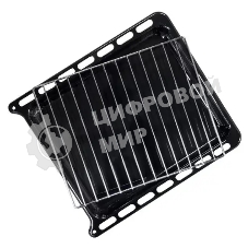 Плита газовая De Luxe 506040.24Г ЧР белый, конфорок 4 шт, духовка 54 л, 50 см x 85 см x 60 см