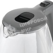 Чайник Centek CT-0014 серый, 2200 Вт, 1.8 л