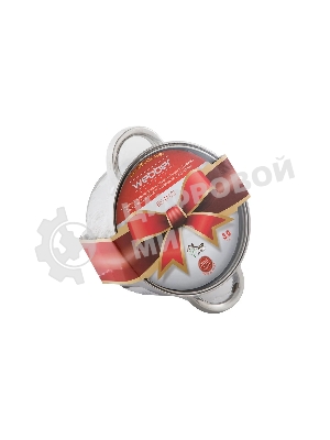 Кастрюля WEBBER BE-111/2 3 л, 18 см, нержавеющая сталь, с крышкой