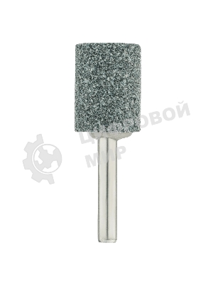 Шарошка абразивная Denzel цилиндр, 19 x 25 мм, для дрели, хвостовик d6 мм, 63С