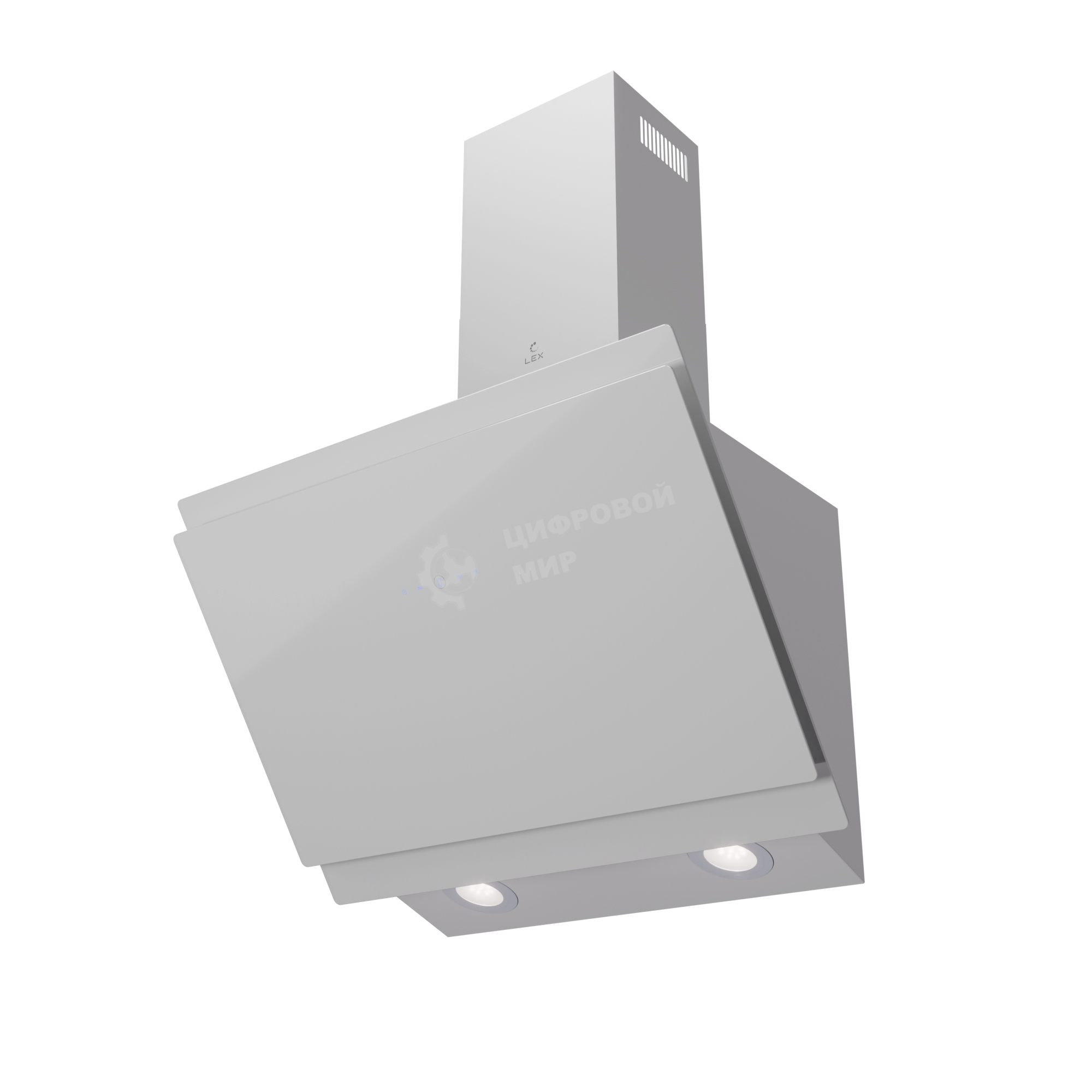 Вытяжка наклонная LEX Furia 600 белая, 59.5 см, 1050 куб. м/ч, 50 дБ