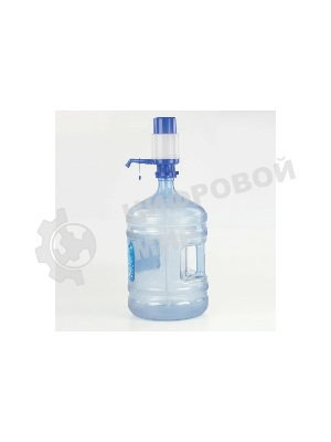 Помпа для 19л бутыли AEL AEL-080 механический, белый/синий