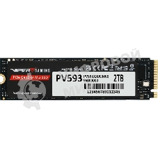Накопитель SSD PATRIOT M.2 PCIE 2Tb 2280 NVMe PV593P2TbM28H