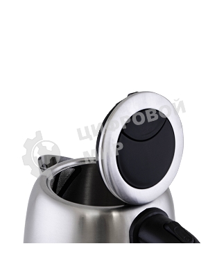 Чайник электрический BQ KT1821S черный/стальной, 2200 Вт, 1.7 л