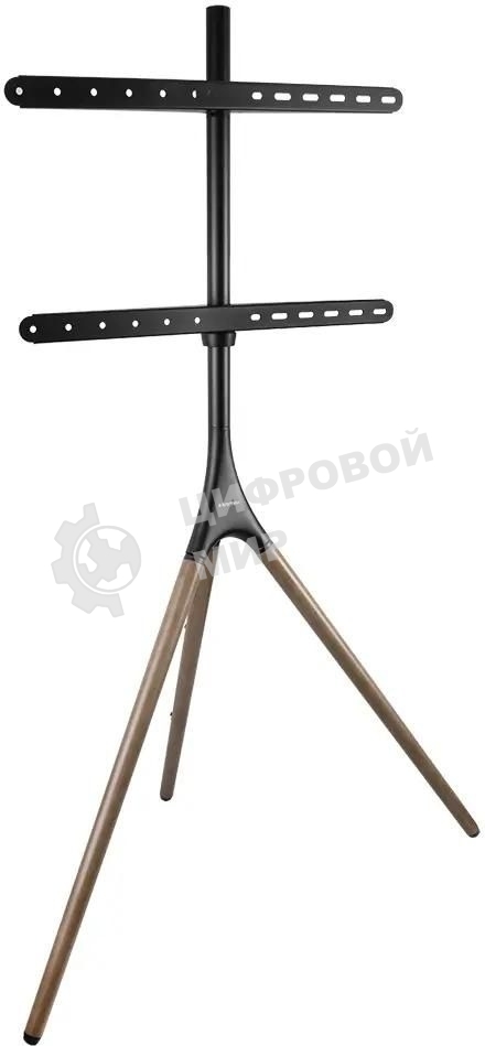 Кронштейн Kromax OMEGA-11 черный/деревянный, 3 шт/уп, Стойка-тренога, для 1 TV 32