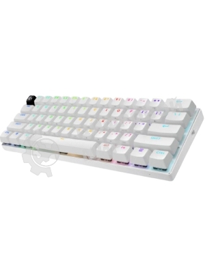 Клавиатура Logitech G PRO X 60 гибридная, Bluetooth, радиоканал, белый