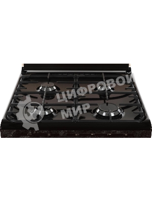 Плита газовая Gefest ПГ 6300-03 0054 коричневый, конфорок 4 шт, духовка 52 л, 60 см x 85 см x 60 см