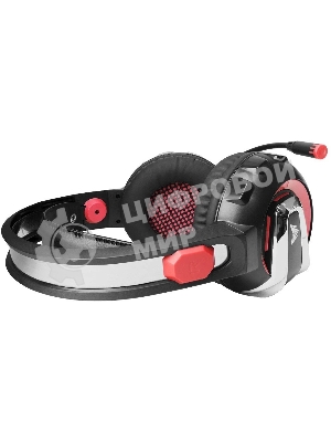 Гарнитура Crown CMGH-3000 чёрный/красный, проводная, подсветка