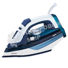 Утюг Centek CT-2319 синий/белый, 2400 Вт, 40 г/мин, 140 г/мин, 480 мл