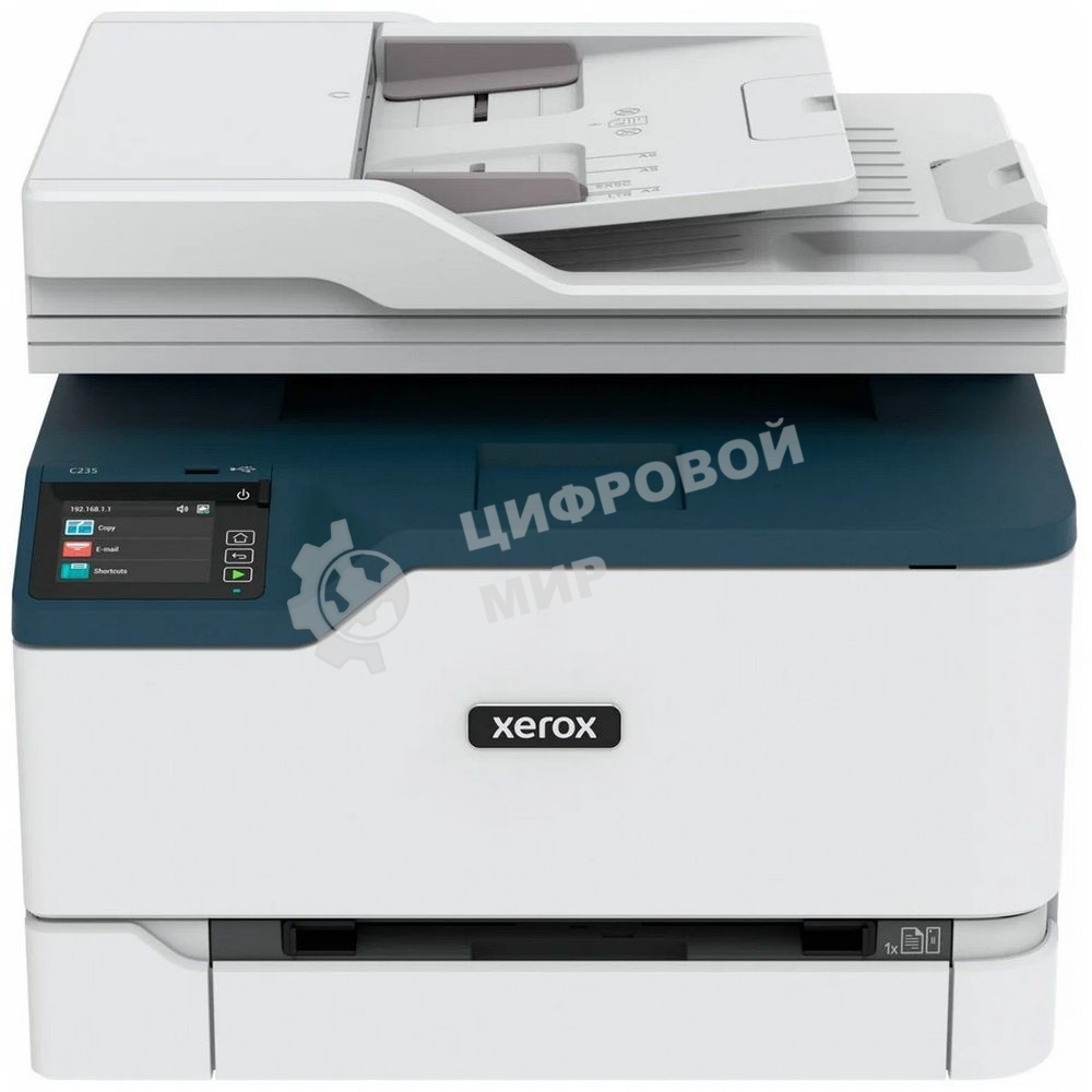 МФУ лазерное Xerox С235V_DNI, A4, цветной, печ. до 22 стр/мин., скан. до 20 стр/мин., 600x600dpi, Ethernet, Wi-Fi, USB