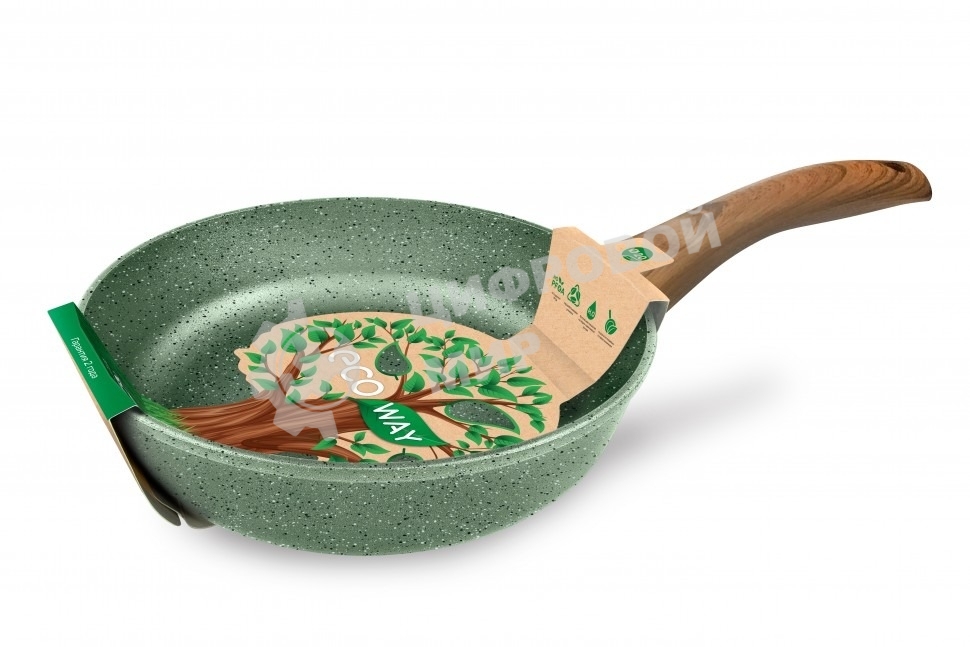 Сковорода 20 НЕВА МЕТАЛЛ ПОСУДА EW120 ECO WAY н/р