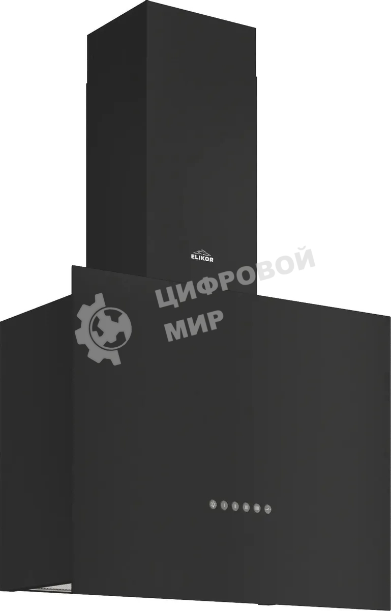 Вытяжка каминная Elikor Метеорит 60П-700-Э4Д черный, 60 см, 700 куб. м/ч, 52 дБ