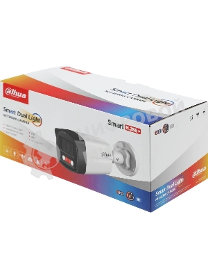 Камера видеонаблюдения IP Dahua DH-IPC-HFW1239TL1P-A-IL-0280B 2.8-2.8мм цв.