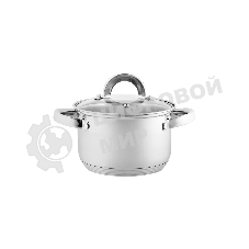 Кастрюля WEBBER BE-111/2 3 л, 18 см, нержавеющая сталь, с крышкой