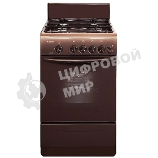 Плита газовая Gefest ПГ 3200-06 К36 коричневый, конфорок 4 шт, духовка 42 л, 50 см x 85 см x 53 см