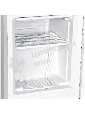 Холодильник Hyundai CC2051SL серебристый двухкамерный 129/64 л морозилка снизу, капельная система