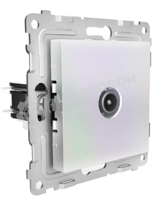 Коннектор TV TOKOV ELECTRIC СП Pixel механизм перламутр.