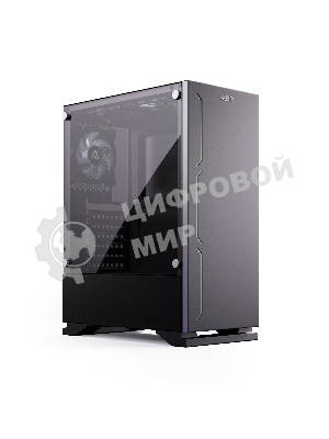 Компьютерный корпус ABR Robin I (1хUSB 3.0, 2хUSB 2.0, HD Audio, 3xRGb Fan, ATX, Micro-ATX)