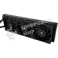 Система жидкостного охлаждения Thermalright Core Vision 360 Soc-AM5/AM4/1200/1700/1851 черный 4-pin 28.1dB Al LCD Ret (C-VISION-360-BL)