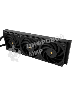 Система жидкостного охлаждения Thermalright Core Vision 360 Soc-AM5/AM4/1200/1700/1851 черный 4-pin 28.1dB Al LCD Ret (C-VISION-360-BL)