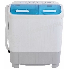 Стиральная машина Фея СМП 40НС (930094-1) прозрачная крышка, загрузка вертикальная 4 кг, 1320 об/мин, класс А