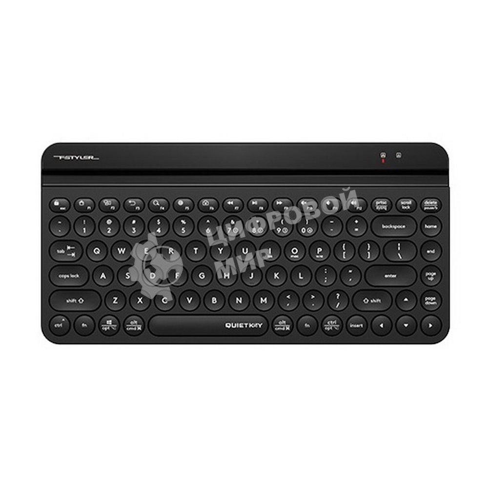 Клавиатура беспроводная A4Tech Fstyler FBK30, USB, Bluetooth/Радиоканал, черный
