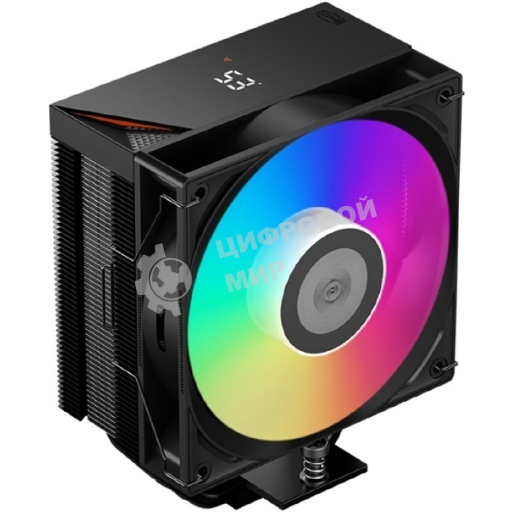 Устройство охлаждения (кулер) PcCooler RT500 Digital BK ARGb RT500-BKAWYL-GL черный 120мм алюминий+медь 2200rpm 32db 4-pin 240W