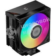 Устройство охлаждения (кулер) PcCooler RT500 Digital BK ARGb RT500-BKAWYL-GL черный 120мм алюминий+медь 2200rpm 32db 4-pin 240W