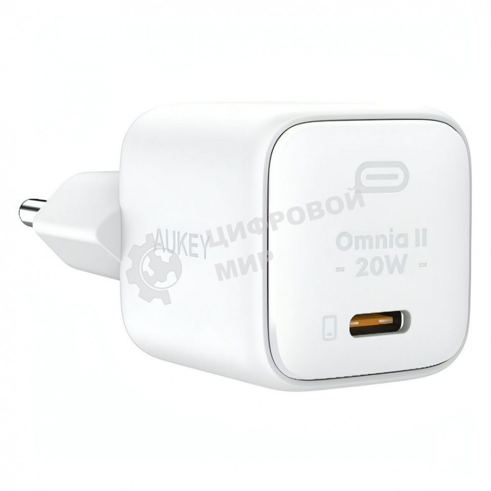 Сетевое зарядное устройство Aukey Omnia2 20W белый