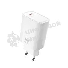 Сетевое зарядное устройство MORE CHOICE (4620202553508) NC67a СЗУ 1Type-C 3.0A PD 20W, белый