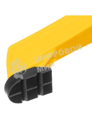 Струбцина клещеобразная Denzel усиленная 100 х 80 мм, двухкомпонентные рукоятки