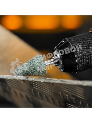 Набор шарошек Denzel абразивных для дрели (ПШМ), 63С, 5 шт.