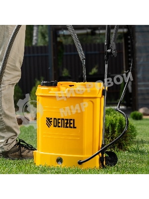 Опрыскиватель ранцевый аккумуляторный Denzel D-12LA, 12 л, щелочной акк., 12 В, 8 А·ч