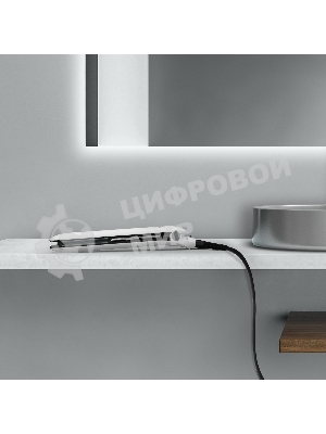 Выпрямитель для волос Rowenta Easyliss Pure SF1628F0 белый/серый, 25 мм, 200 °C, 1 режим