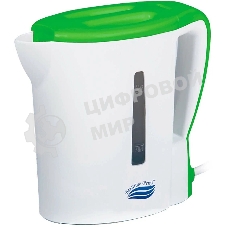 Чайник электрический Великие Реки Мая-1 бело-салатовый