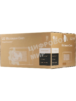Микроволновая печь LG MW23R35GIH белый, 23 л, 1000 Вт, переключатели - сенсор