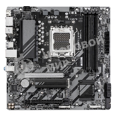 Материнская плата Gigabyte B850M D3HP, AM5, AMD B850, 4xDDR5, 4xSATA, 2xM.2, 1xPCIe 5.0 x16, 1xPCIe 3.0 x4, 1xHDMI, 2xDP, 1x 1Gb LAN, 3xUSB-A 3.2 Gen 1, 2xUSB-A 2.0, 1xUSB-C 3.2 Gen 1, 3x3.5 мм, 7.1, mATX