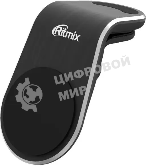 Держатель Ritmix RCH-009 V Magnet магнитный черный (80000771)