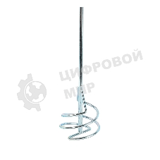 Миксер насадка PATRIOT MP486 для сухих и строит. смесей, оцинкованый,100x600 мм, хвостовик SDS Plus.