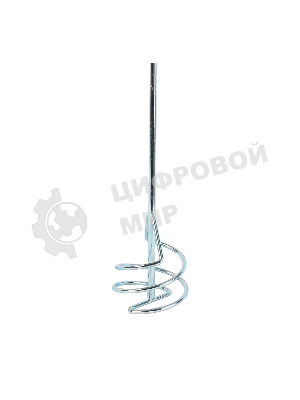 Миксер насадка PATRIOT MP486 для сухих и строит. смесей, оцинкованый,100x600 мм, хвостовик SDS Plus.