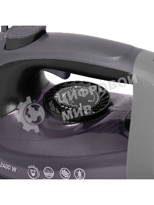 Утюг BBK ISE-2412 (L) сиреневый, 2400 Вт, 40 г/мин, 140 г/мин, 400 мл